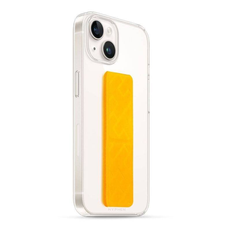 hyphen phone case grip holder and stand yellow upto 6 1 inches hgh yl614797 3