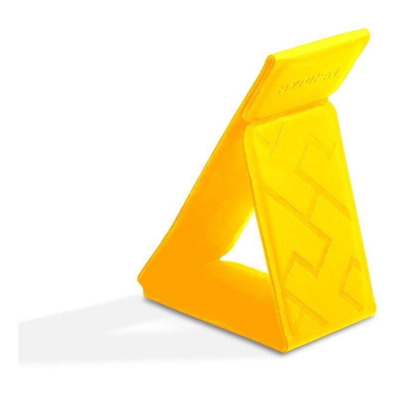 hyphen phone case grip holder and stand yellow upto 6 1 inches hgh yl614797 4