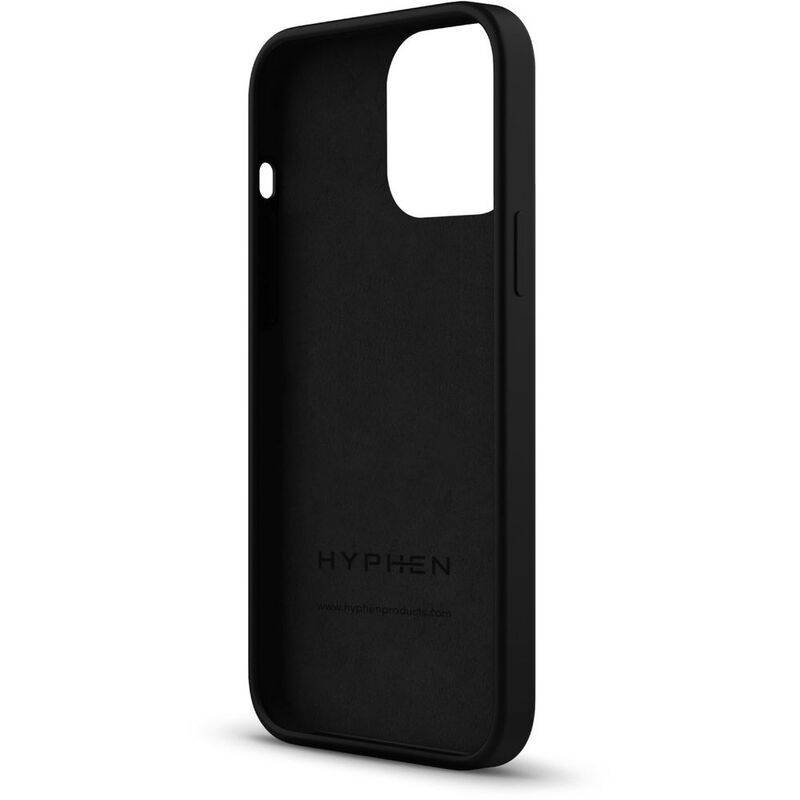 hyphen tint silicone magsafe case black iphone 14 pro 6 1 hpc sbk14p4131 4