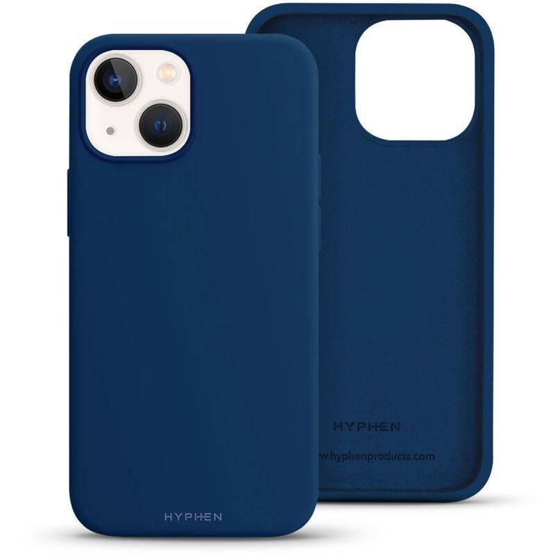 hyphen tint silicone magsafe case blue iphone 14 6 1 hpc sbl144162 2