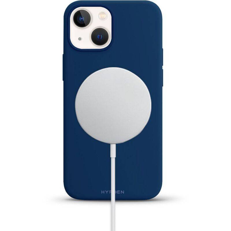 hyphen tint silicone magsafe case blue iphone 14 6 1 hpc sbl144162 3