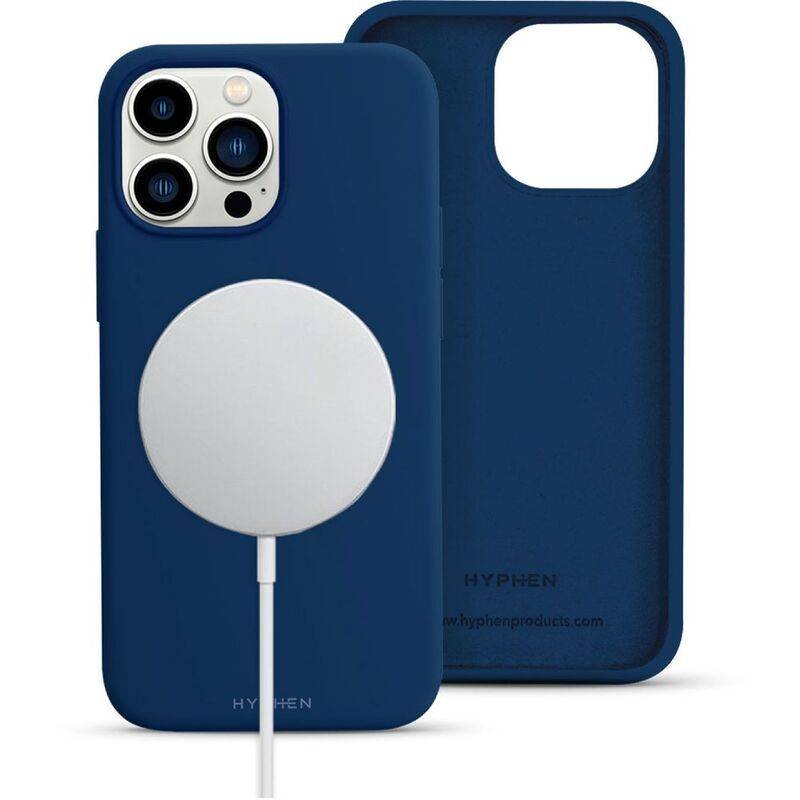 hyphen tint silicone magsafe case blue iphone 14 pro 6 1 hpc sbl14p4179 5