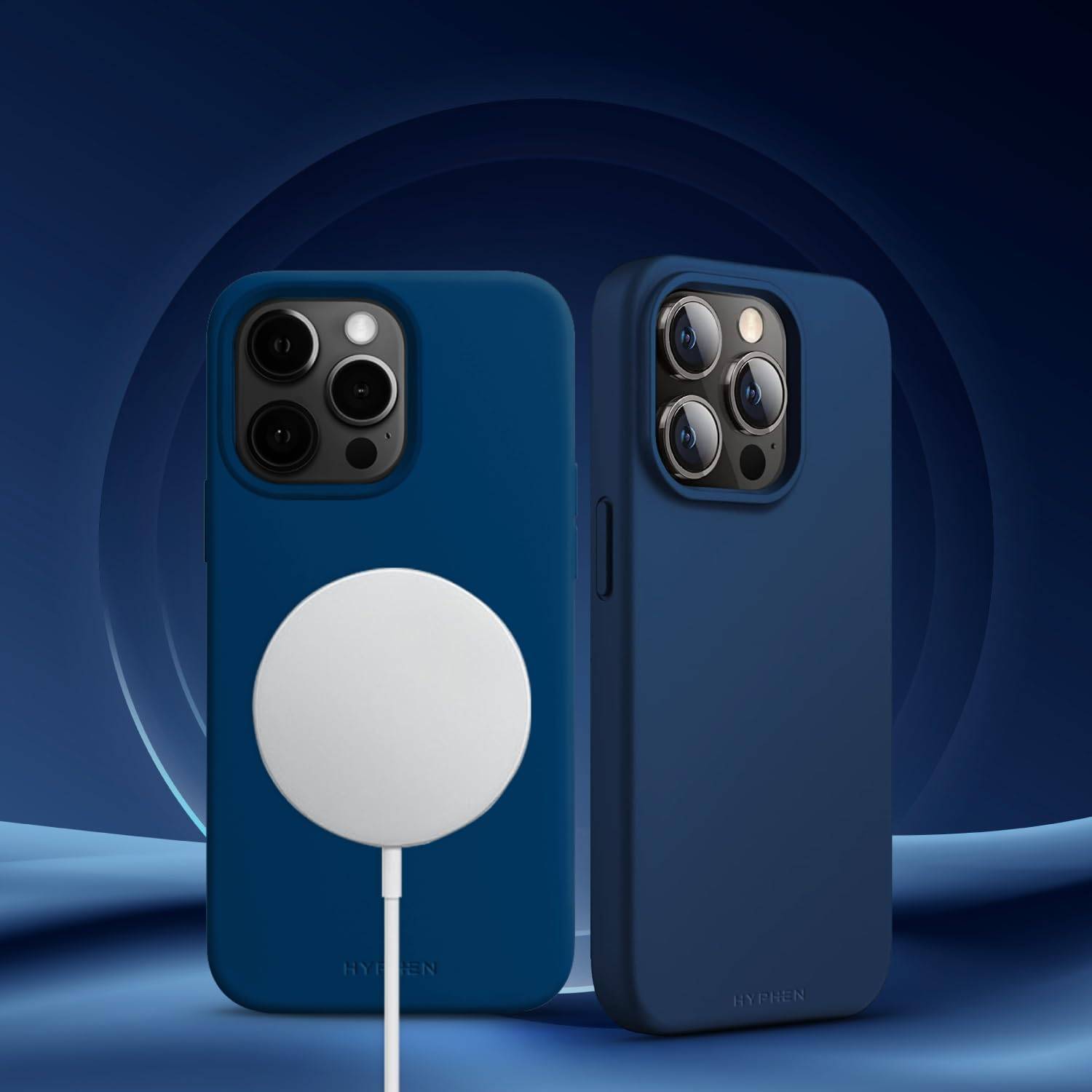hyphen tint silicone magsafe case blue iphone 15 pro 6 1 hpc sbl15p8320 4