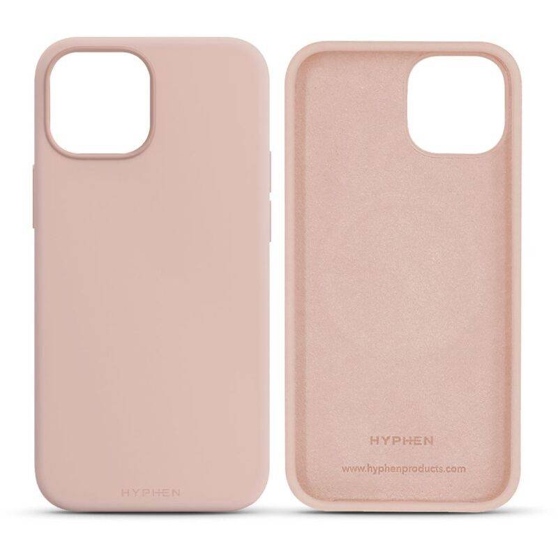 hyphen tint silicone magsafe case sand pink iphone 14 6 1 hpc ssp144445 5