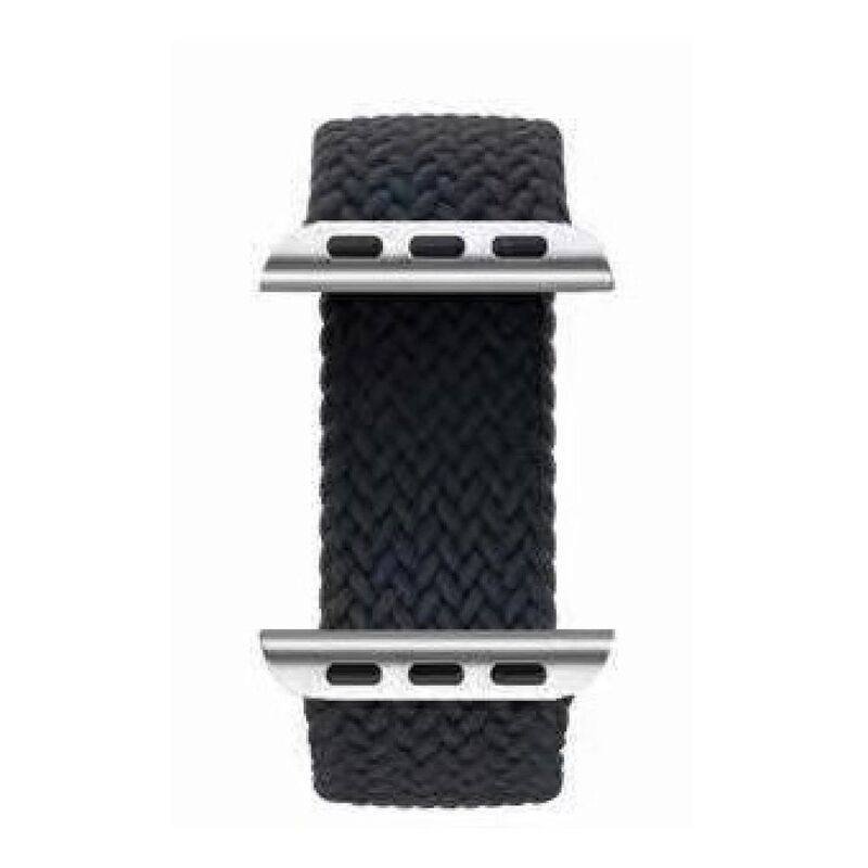 hyphen watch strap apple braided watch band black 38 40 mm medium hws abwbkm9640 4