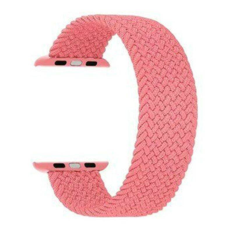 hyphen watch strap apple braided watch band pink 38 40 mm medium hws abwpkm0608 3