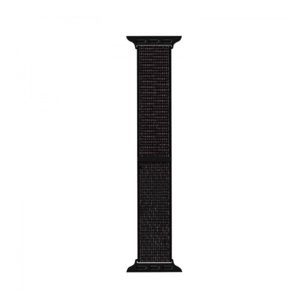 hyphen watch strap apple nylon black 38 40 mm hws anybks9652 2