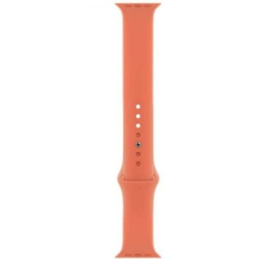 hyphen watch strap apple silicone band orange 38 40 mm hws asbogs1902 2