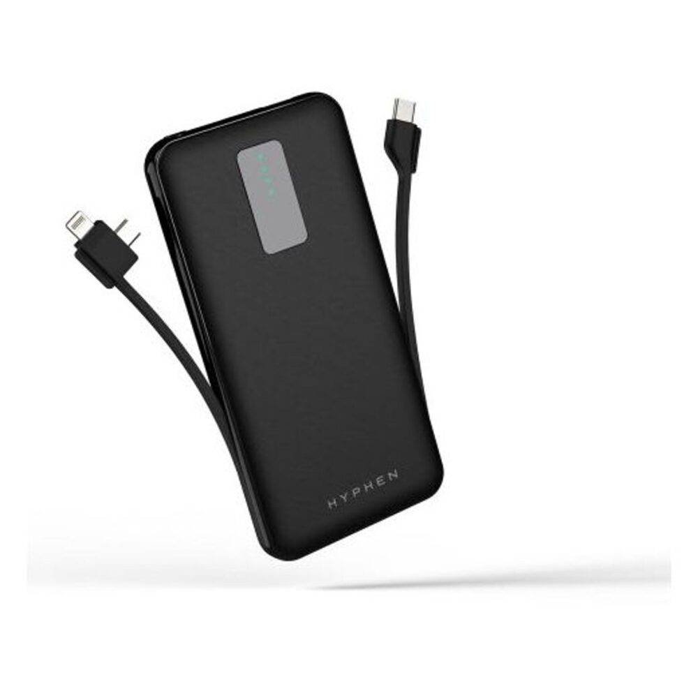 hyphen x series 10k mah slim powerbank fast charge hpb 10blk1968 5