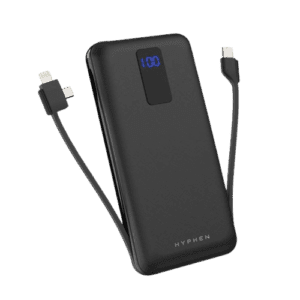 Hyphen X Series 20K MAH Slim Powerbank - FAST CHARGE (HPB-20BLK6444)
