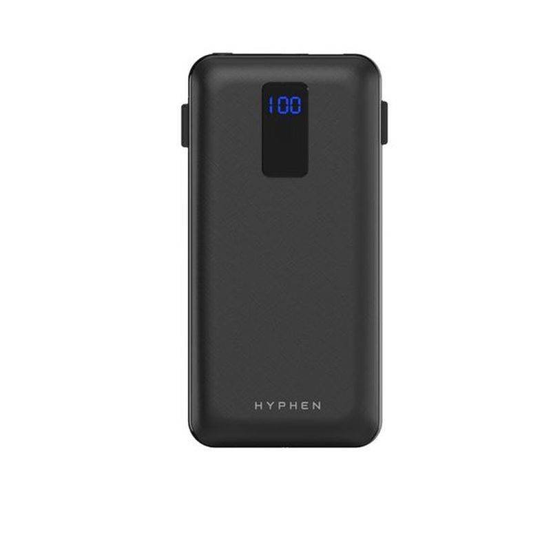 hyphen x series 20k mah slim powerbank fast charge hpb 20blk6444 2