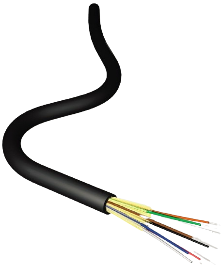 single mode g 652 d premise distribution cable lshf lszh ul ofnr euroclass eca 4 core 1 metre gf008pdc04lu eca 1