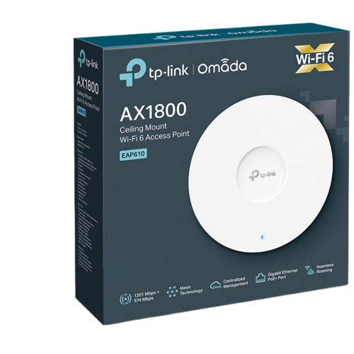 point dacces tp link ax1800 plafonnier wifi 6 bi bande eap610 2