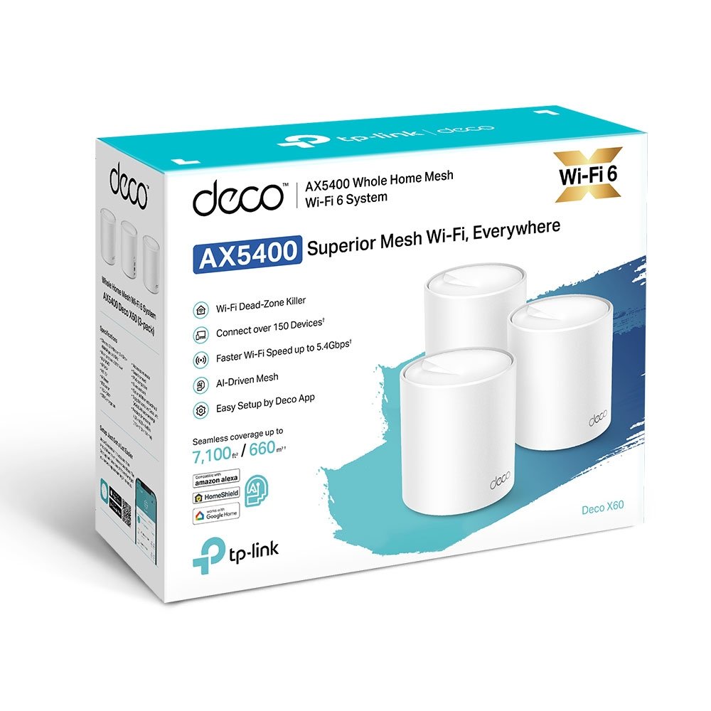 tp link systeme wi fi mesh axe5400 wi fi 6 deco x60 2