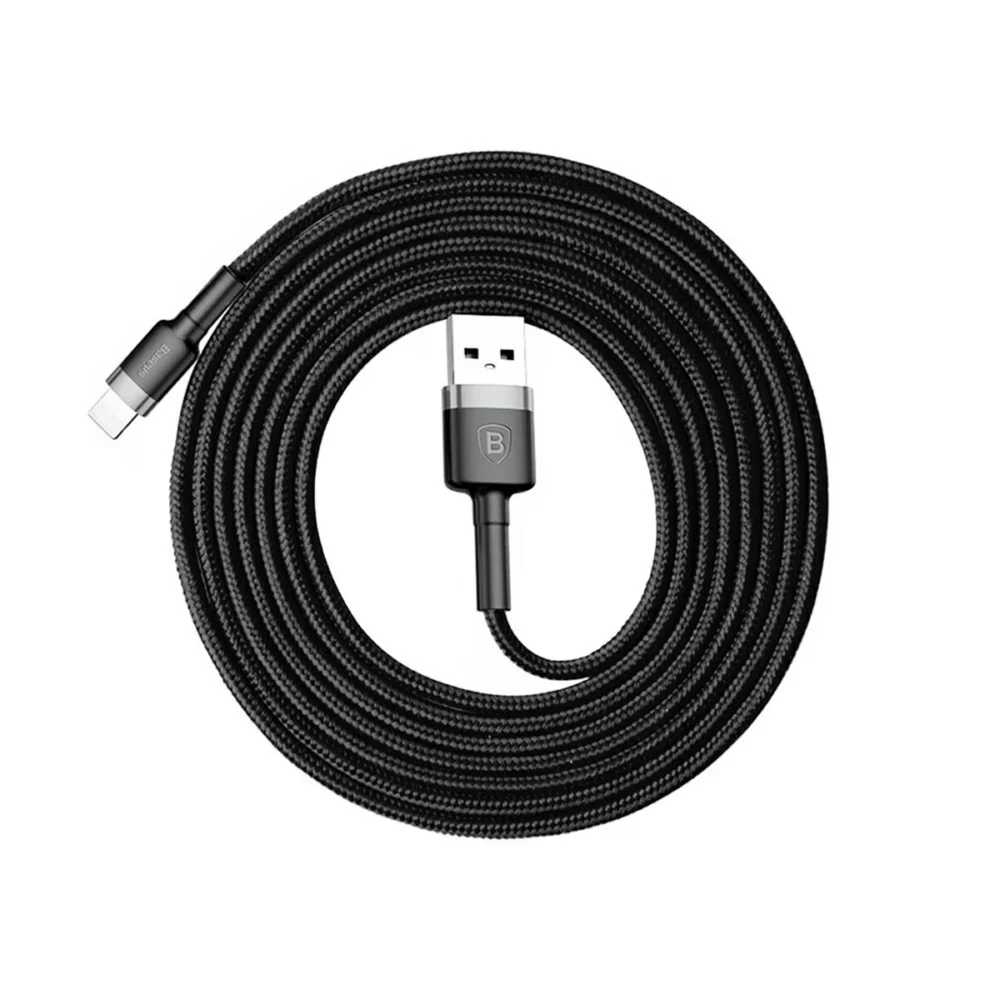 baseus cafule cable usb for lightning 1 5a 2m blackgrey calklf cg1 6