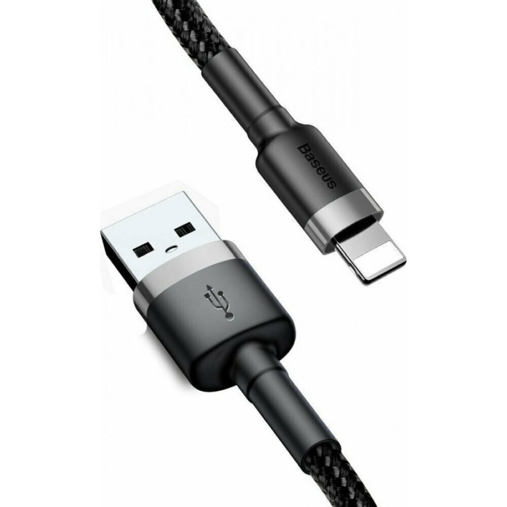 baseus cafule cable usb for lightning 1 5a 2m blackgrey calklf cg1 7