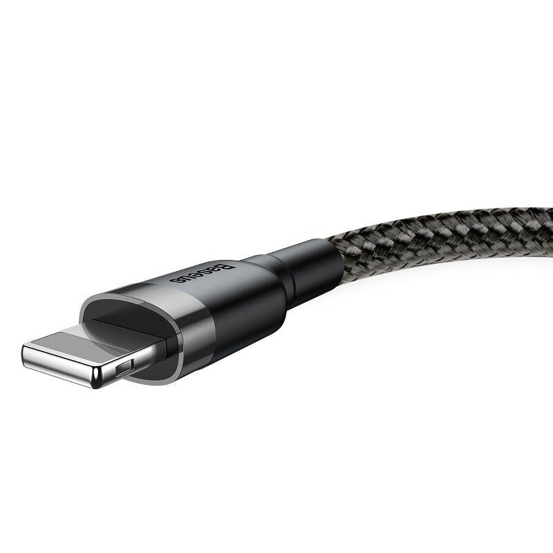 baseus cafule cable usb for lightning 2 4a 1m calklf bg1 gray black calklf bg1 5