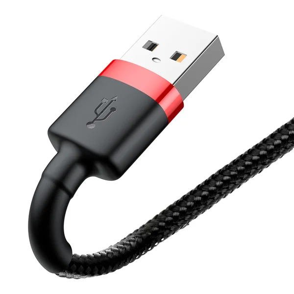 baseus cafule cable usb for lightning 2 4a 1m redblack calklf b19 2