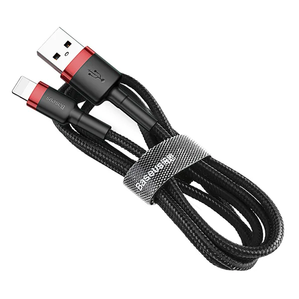 baseus cafule cable usb for lightning 2 4a 1m redblack calklf b19 4