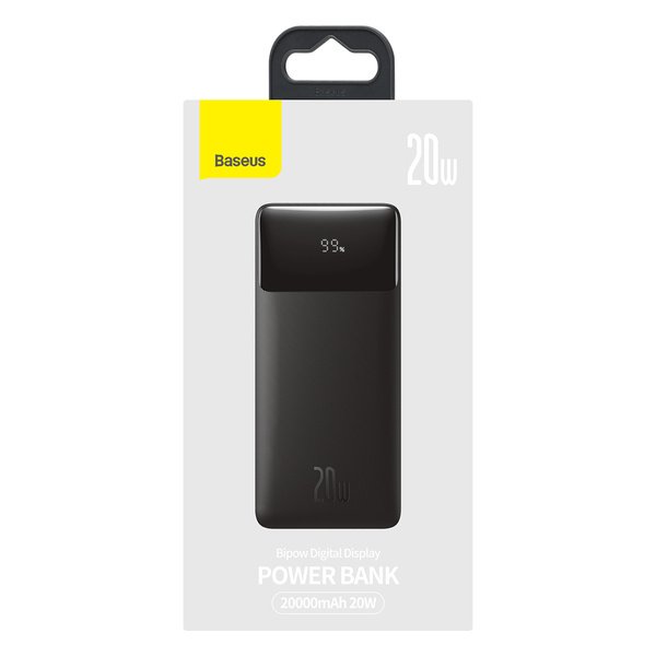 baseus power bank digital display 20000mah 20w power delivery quick charge overseas edition ppbd050501 3