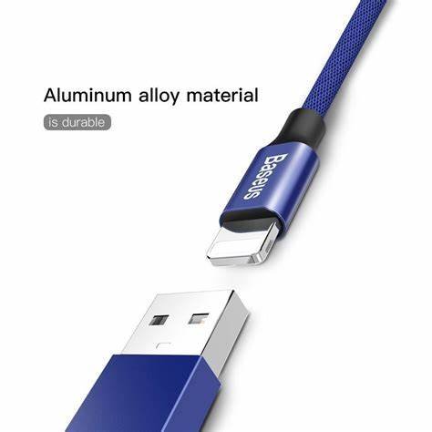 baseus yiven usb lightning cable with material braid 18m blue calyw a13 2