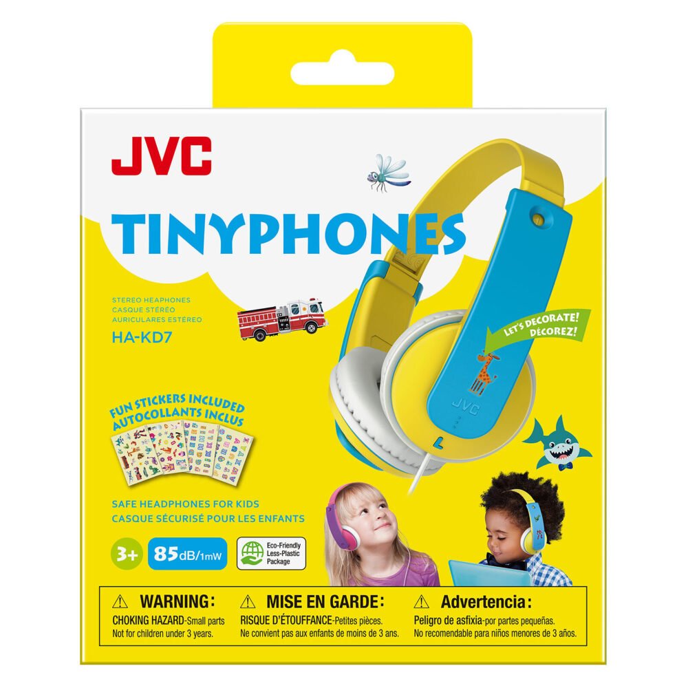 casques pour enfants avec limitateur de volume jaune ha kd7 y e 2