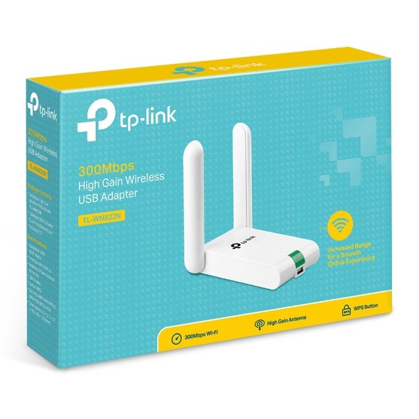 tp link adaptateur usb wifi 11n a gain eleve 300 mbps tl wn822n 2