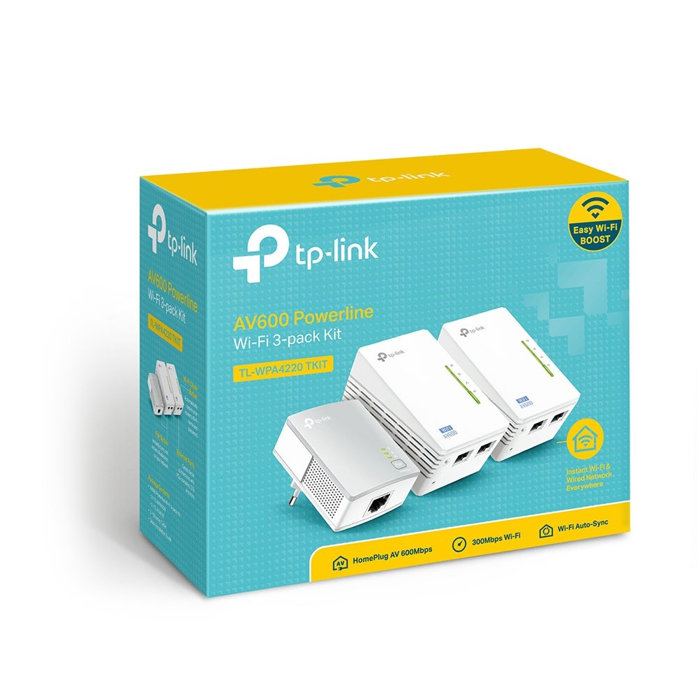 tp link kit dextenseurs cpl av600 wi fi n 300 3 pack tl wpa4220 tkit 3