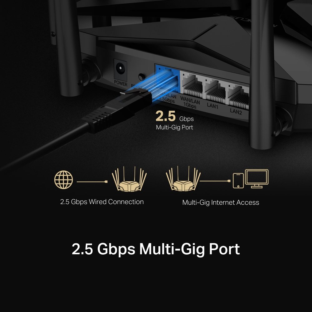 tp link routeur wifi 6 ax6000 8 flux mr90x 4