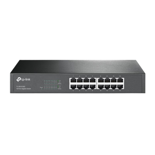 tp link switch rackable de bureau 16 ports gigabit tl sg1016d 1