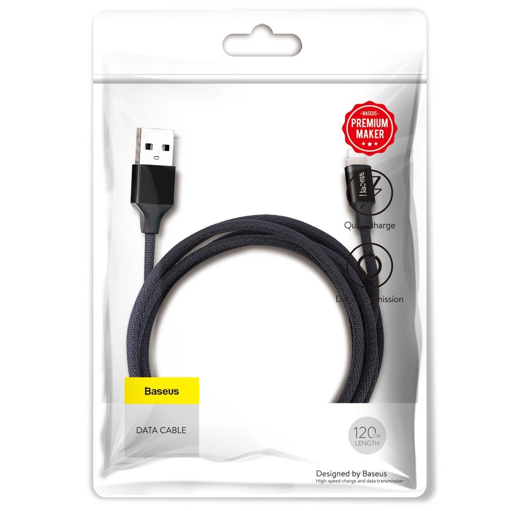 usb lightning cable baseus calyw 01 1 2 m black calyw 01 2