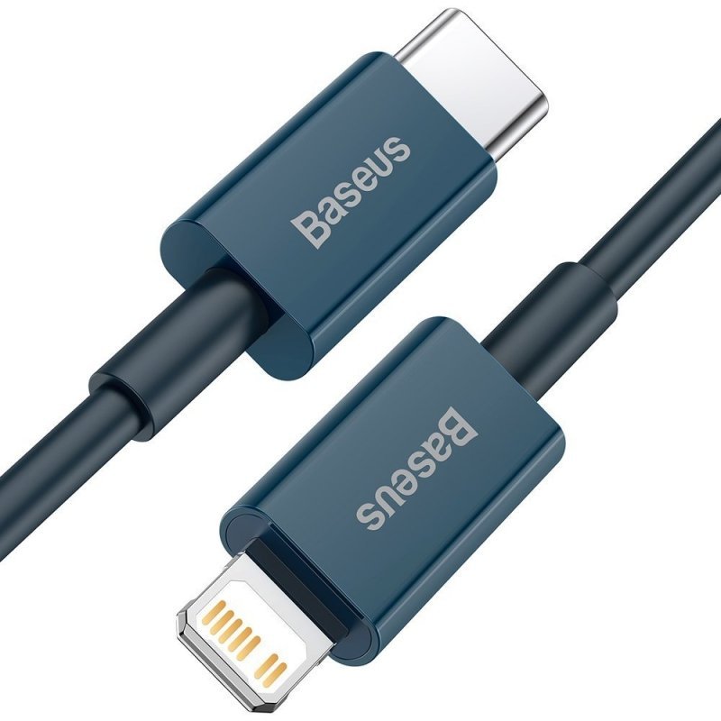 baseus cable type c to iphone pd 20w 1m bleu catlys a03 3