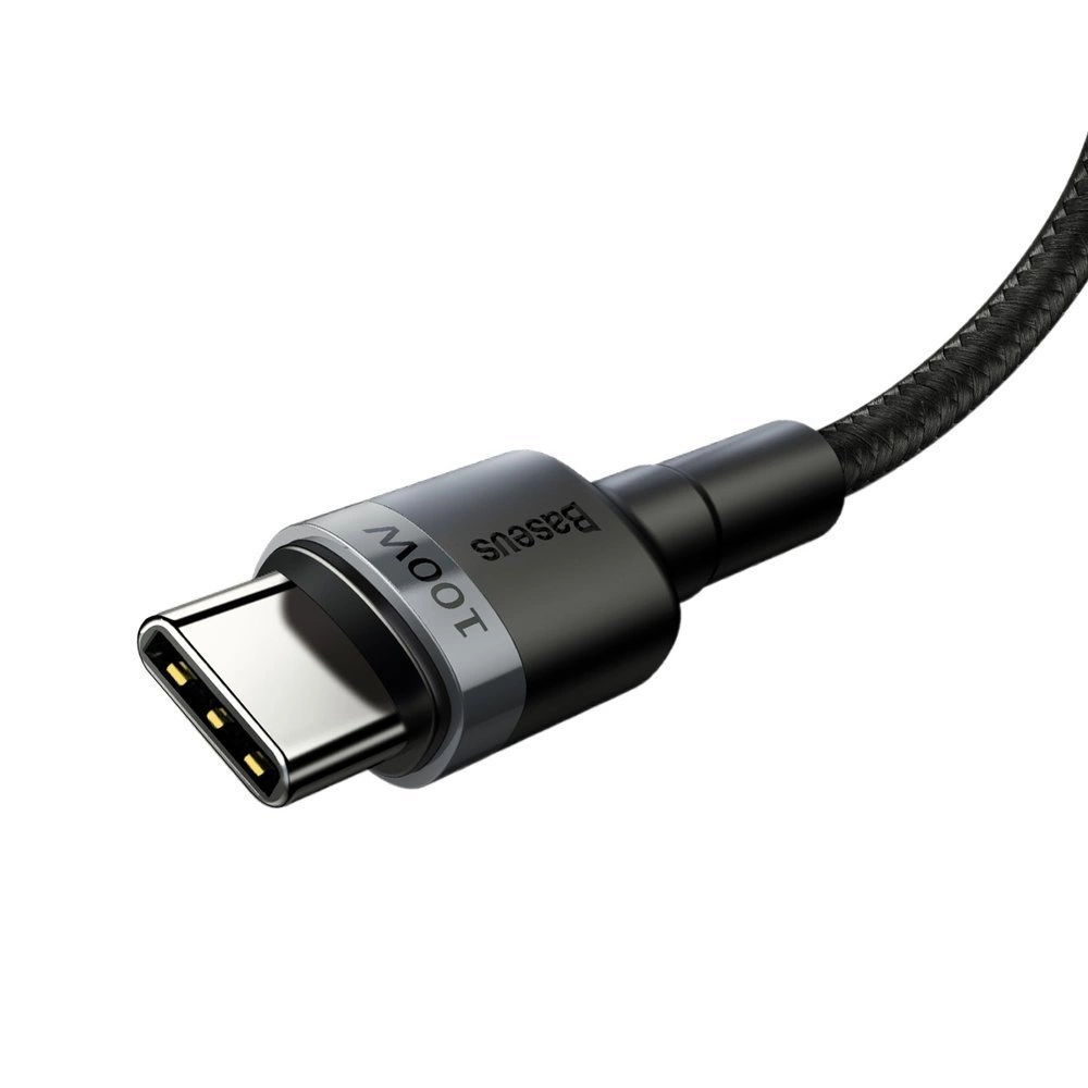 baseus cable usb c to usb c 100w 5a 2m gris catklf alg1 6