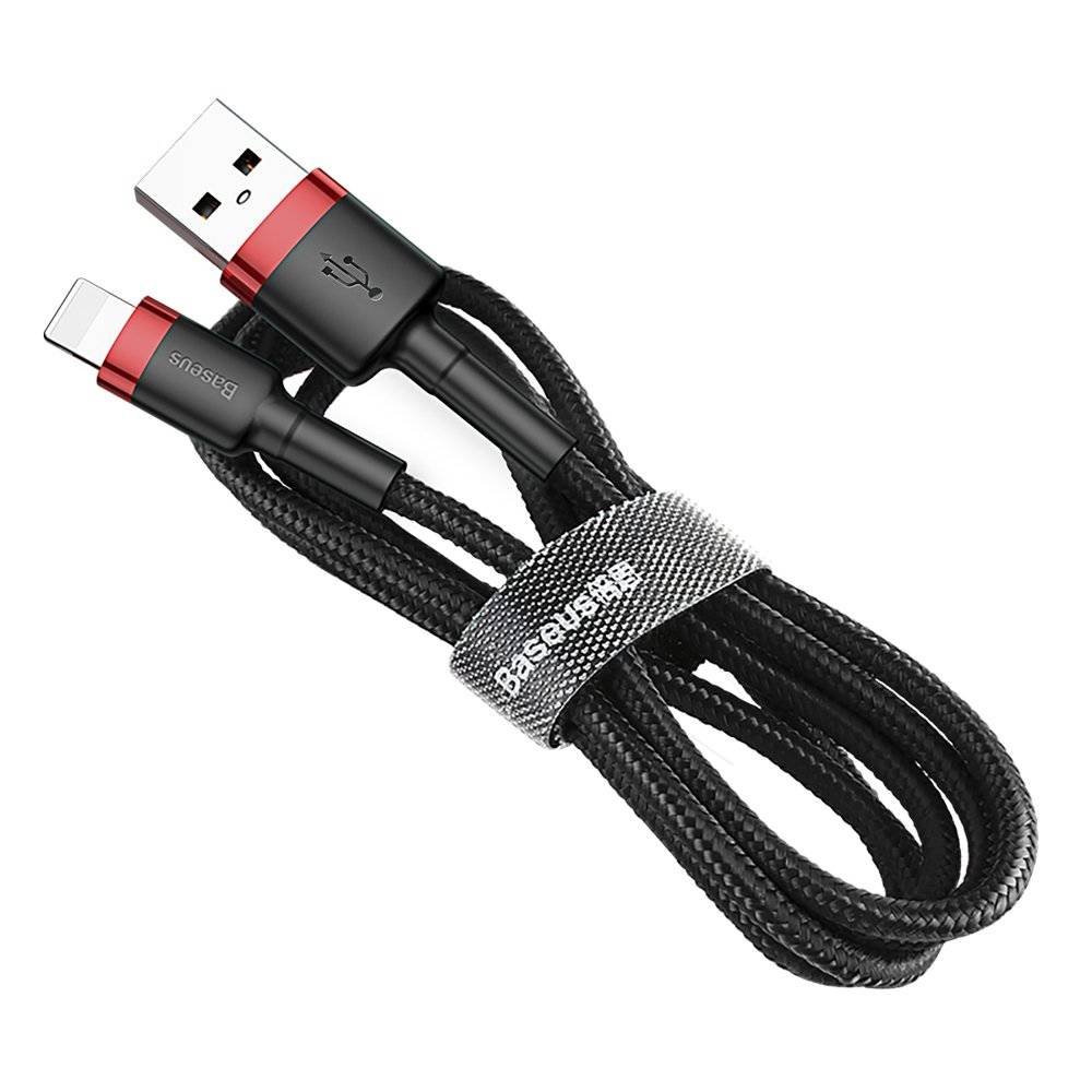 baseus cable usb for ip 2a 3m red black calklf r91 5