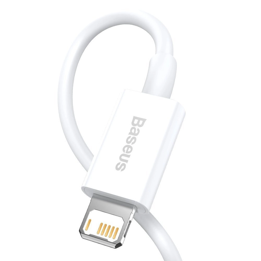 baseus cable usb lightning 24a 15 m blanc calys b02 9