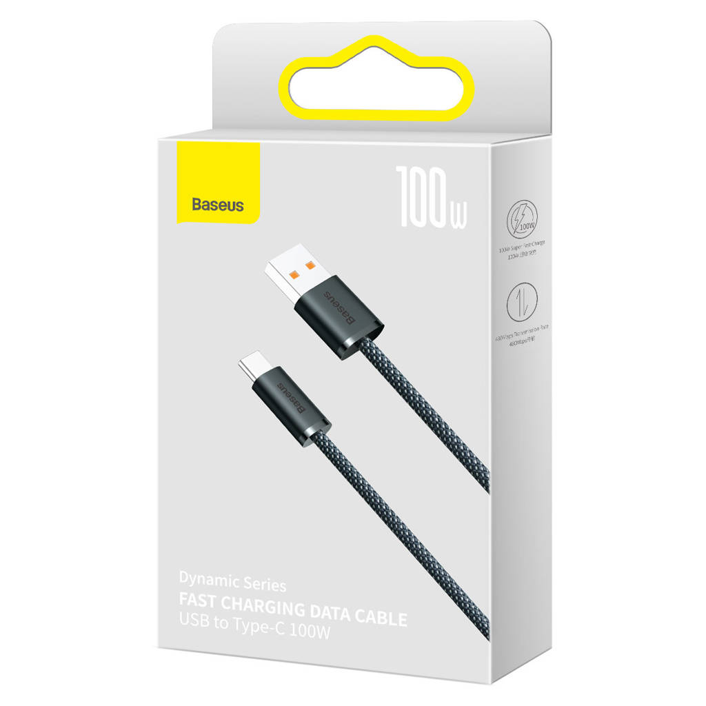 baseus cable usb to type c 100w 1m gray cald000616 5