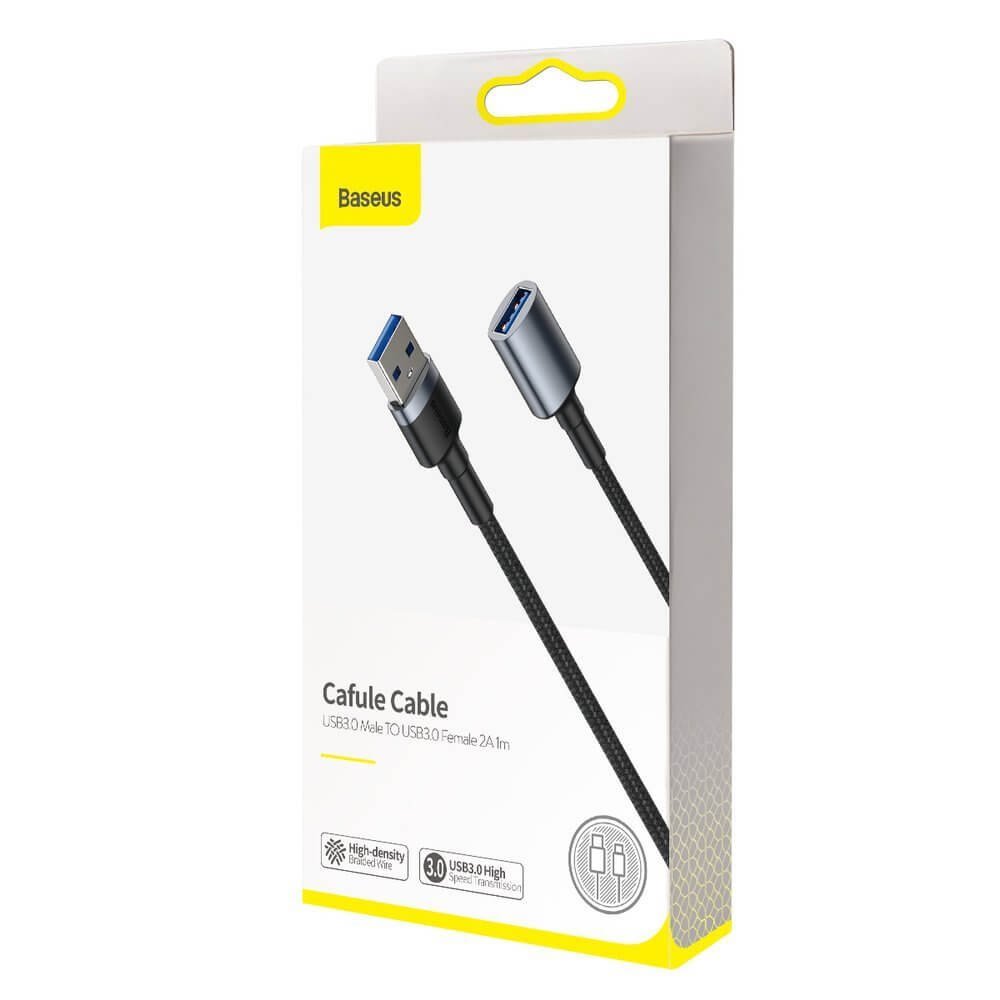 baseus cable usb3 0 male vers usb3 0 femelle 2a 1m cadklf b0g 4