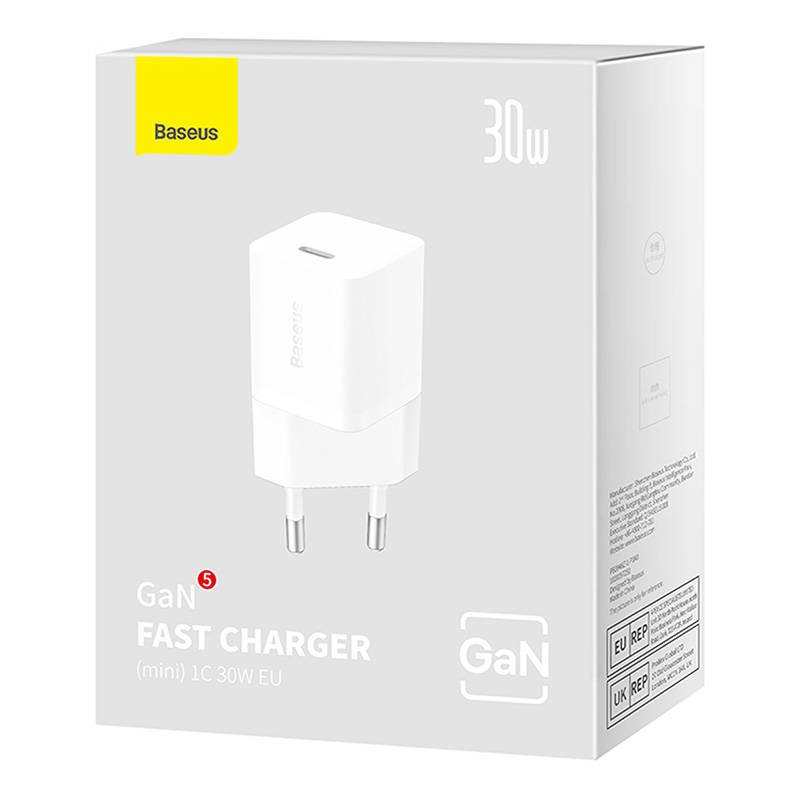 baseus mini chargeur 1c 30w ue blanc ccgn070502 3