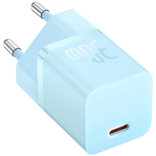 baseus mini chargeur 1c 30w ue bleu ccgn070603 2