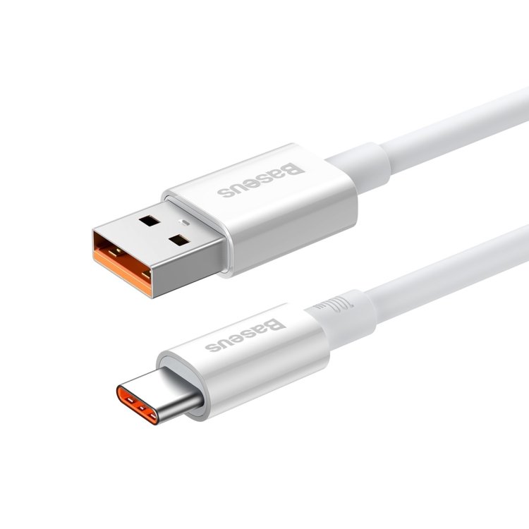 baseus superior series cable usb to type c 100w 1m white p10320102214 01 6