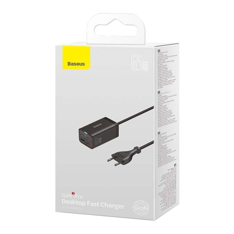 chargeur de bureau rapide baseus gan3 pro 65w ccgp040101 5