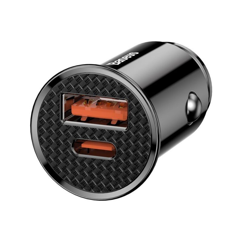 chargeur de voiture circulaire baseus noir ccall ys01 2