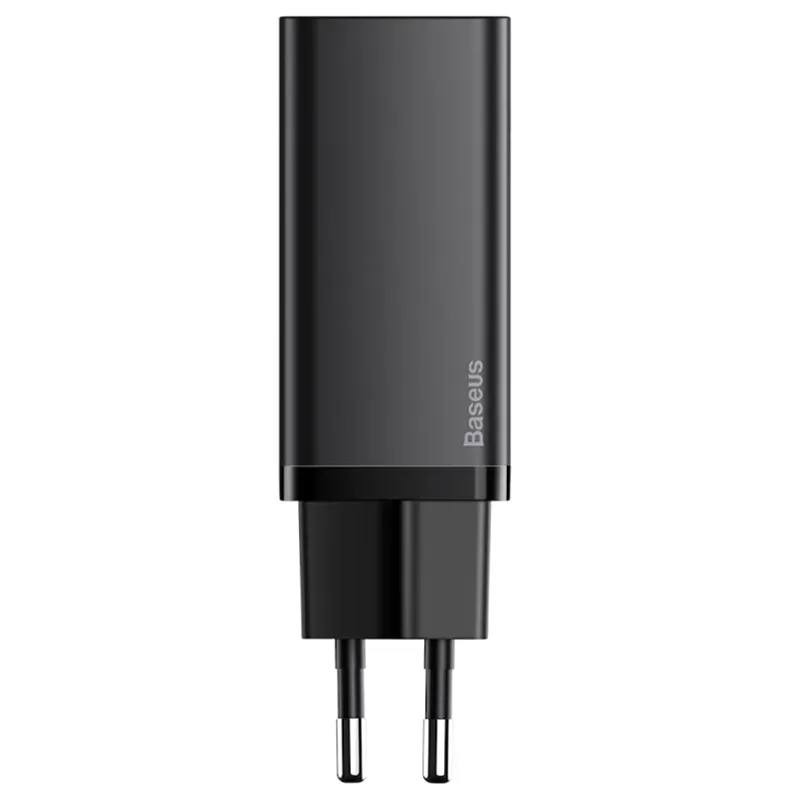 chargeur mural baseus gan2 lite usb type c 65w 3a noir ccgan2l b01 5