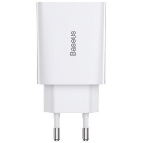 chargeur rapide baseus speed mini 1c 20w eu blanc ccfs sn02 2