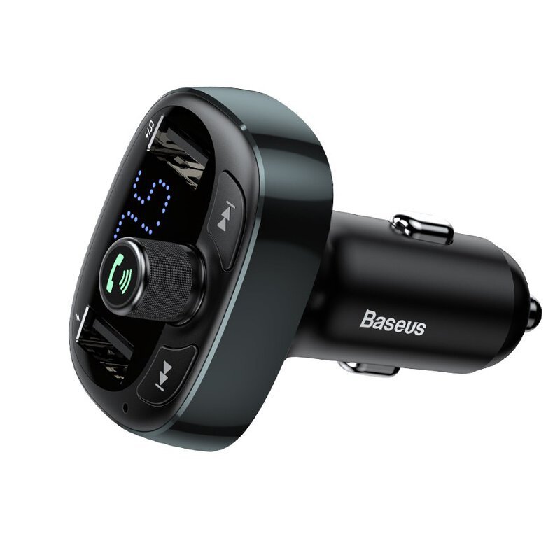 transmetteur fm pour voiture baseus avec usb bluetooth microsd noir ccall tm01 4