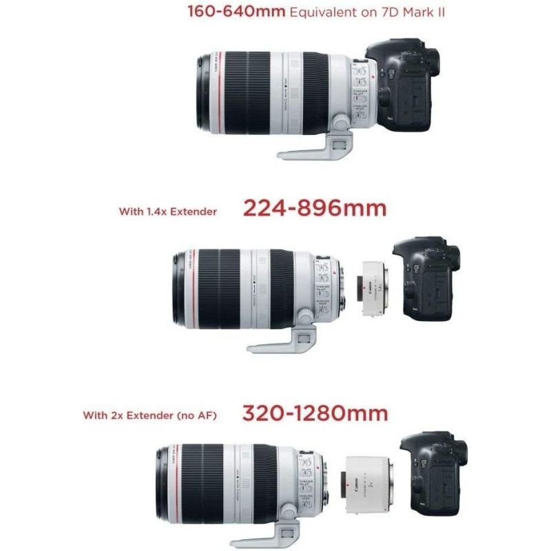 objectif canon ef 100 400mm f 4 5 5 6l is ii usm 9524b005aa 2