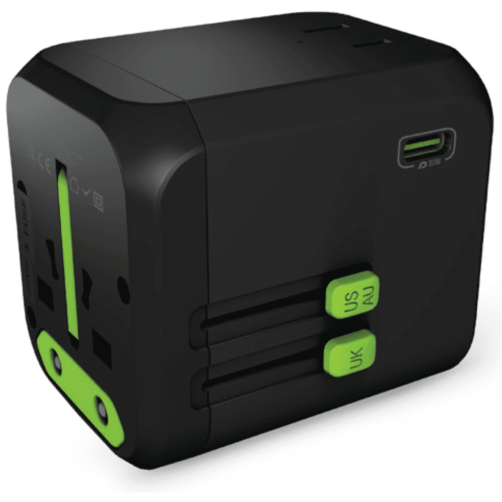 goui universal travel charger pd noir uniqueuniqpd 1