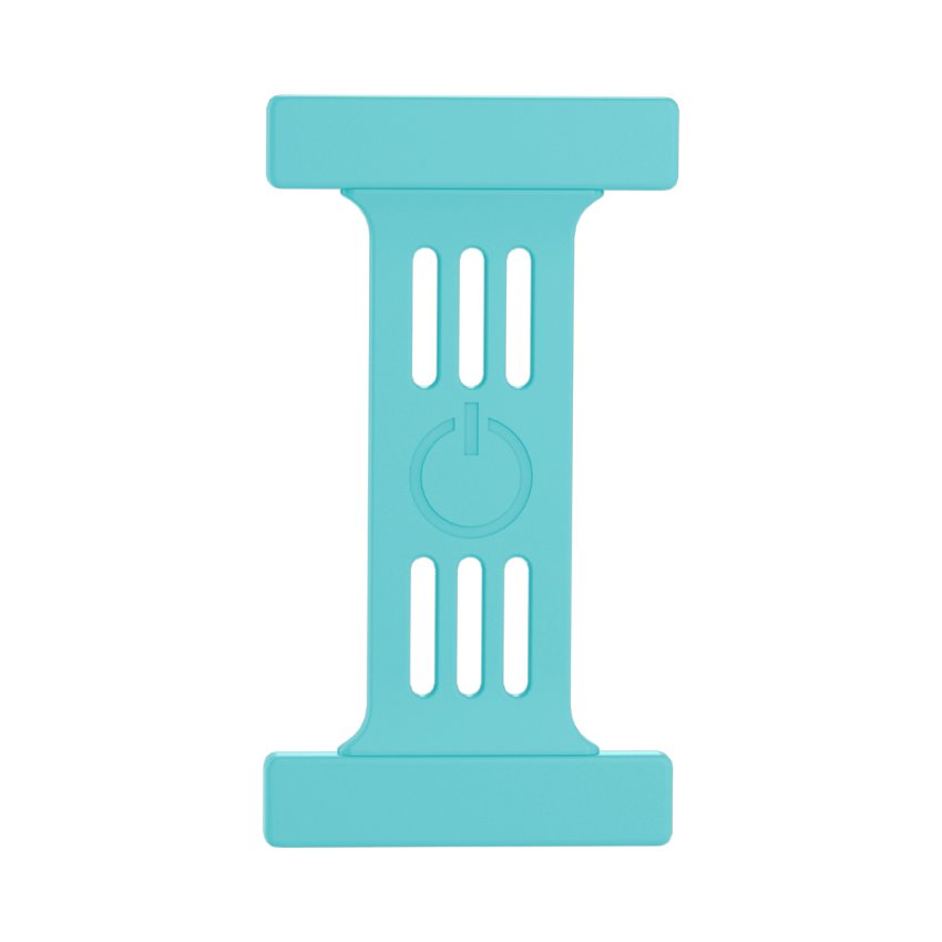 strap cyan blue
