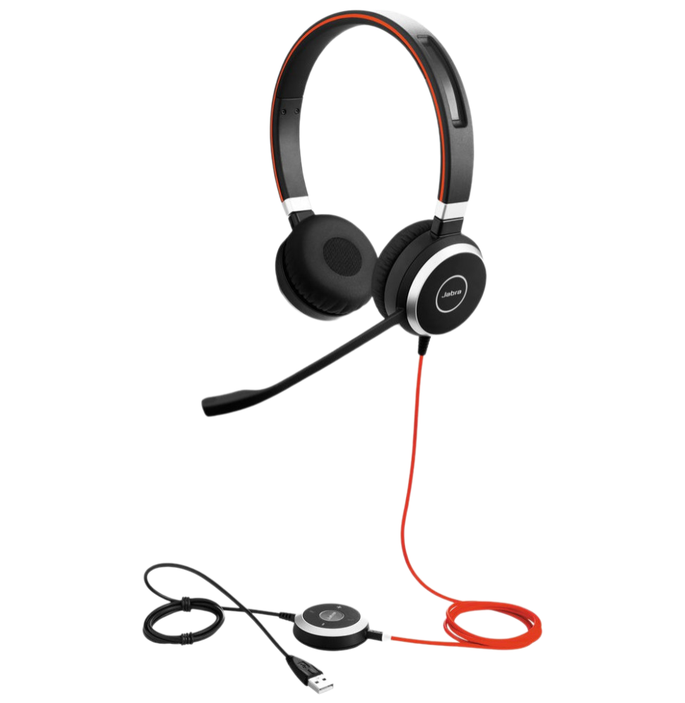 micro casque anti bruit professionnel jabra evolve 40 uc stereo usb et jack 3 5 mm 1