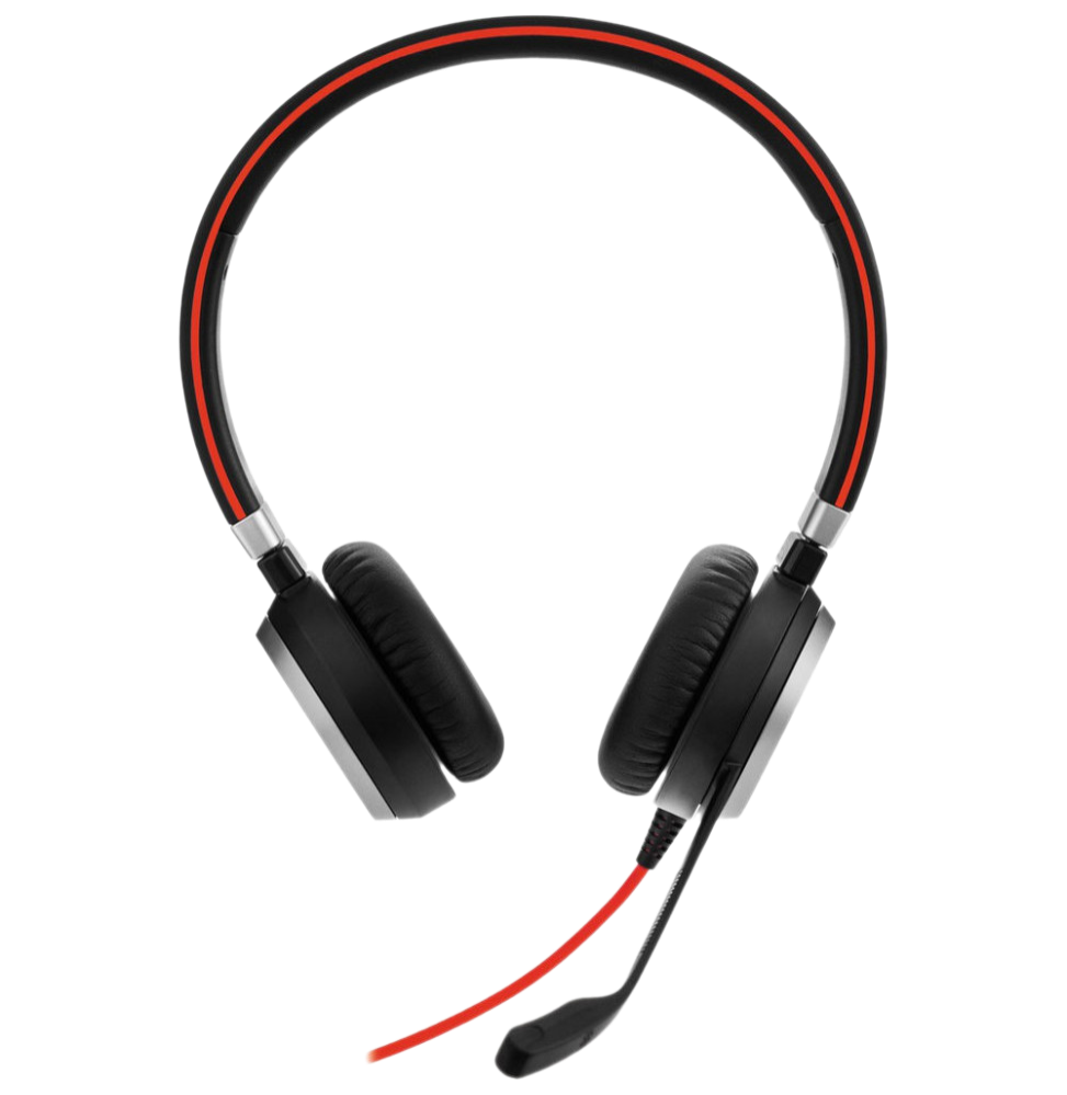 micro casque anti bruit professionnel jabra evolve 40 uc stereo usb et jack 3 5 mm